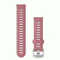 Quick Release Bands (18 mm) - Bubblegum, silver hardware - For Forerunner 255S - 010-11251-3H - Garmin